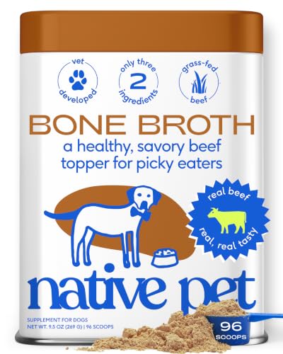 Bone Broth for Dogs and Cats (96 Servings)