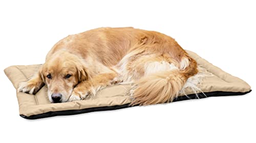 Tough Ripstop Dog Crate Pad (Large (41" L x 27" W) / Sandstone)