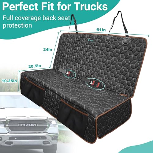Bench Seat Covers for Trucks (Truck Bench-61"W / Brown)