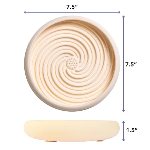 Large Lick Dish (Almond / Large)