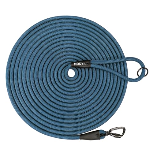 Long Dog Leash (Navy Blue / 30FT*0.4" Single Handle)