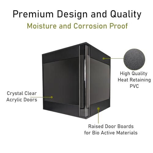 Premium PVC Reptile Enclosure (Clear Brace)