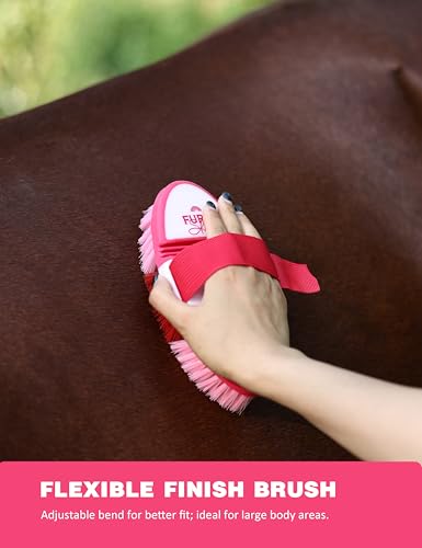 Horse Grooming Kit (Pink Garnet)