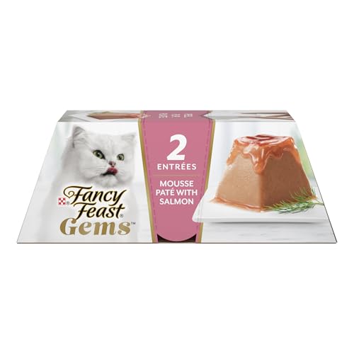 Purina Fancy Feast Gems Salmon Wet Cat Food (4 Ounce (Pack of 8))