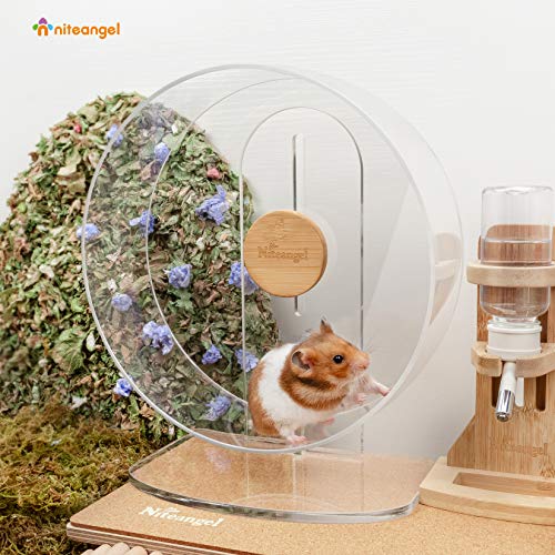 Silent Hamster Exercise Wheel (Medium - Wider Version)