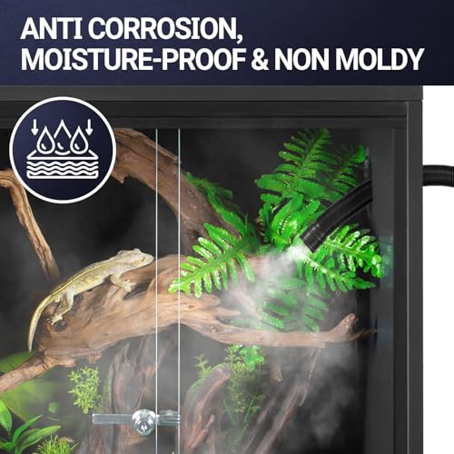20 Gallon PVC Reptile Terrarium (24x18x12 inch)