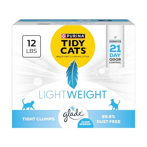 Lightweight Scented Cat Litter (12 Pound (Pack of 1))