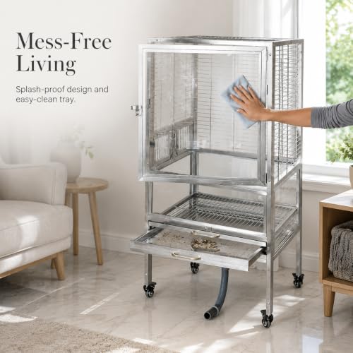 Cage Stainless Steel Glass