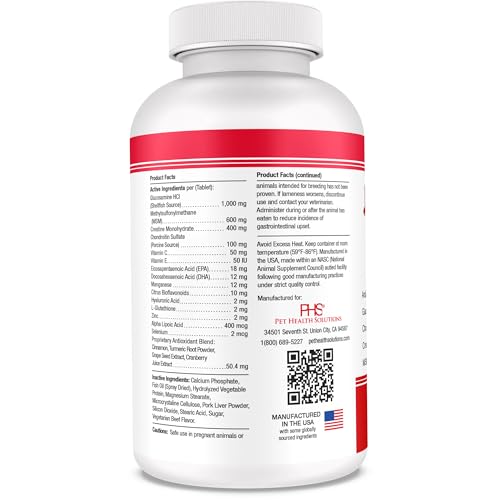 PHS Joint MAX Triple Strength (120 Tablets)