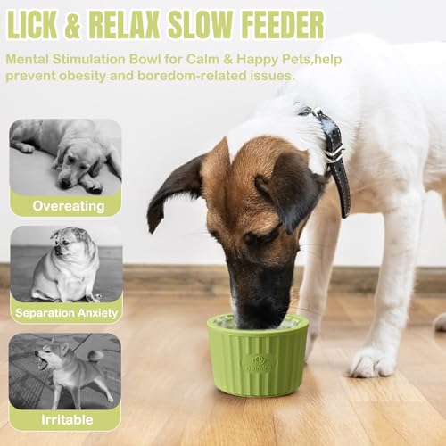 Dog Lick Bowl (S / Green)