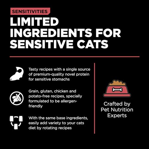 Sensitivities Limited Ingredient Salmon Dry Cat Food (6 Pound (Pack of 1))