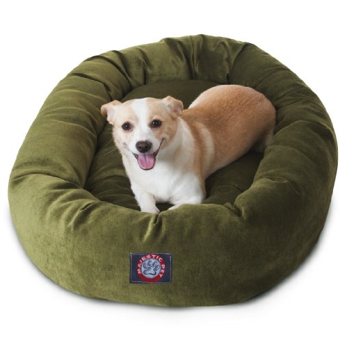 Micro Velvet Dog Bed (Fern)