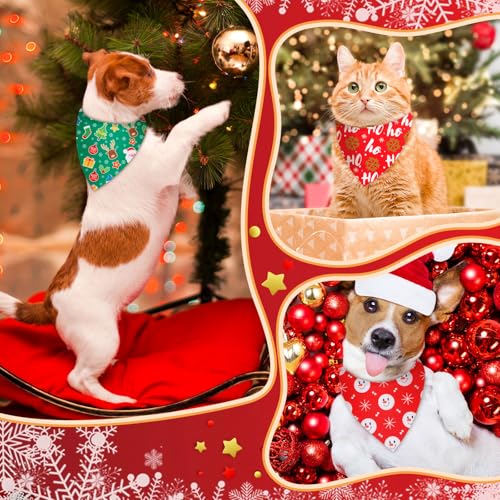 30 Pcs Fall Thanksgiving Holiday Dog Bandanas Bulk for Autumn (Holiday Style)