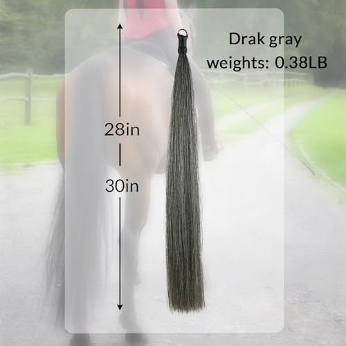 28 30 IN Long 3 (3/8 LB Dark Gray - Braided Loop)
