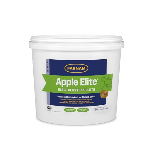 Apple Elite Horse Electrolytes Pellets Supplement (7.5 pounds)