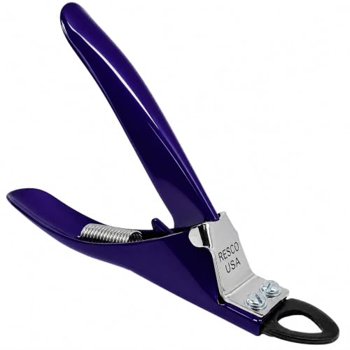Guillotine Dog Nail Clippers for Large Dogs (Winner's Circle Purple / Large)