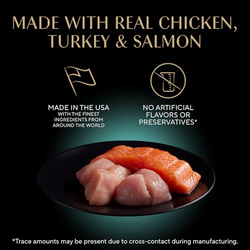 Perfect Portions Wet Cat Food Pate Savory Chicken (18 Count (Pack of 2))