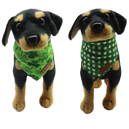 St. Patrick's Day Dog Bandanas 2 Pack (St Patricks Day 1 / X-Large)