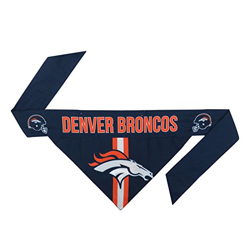 NFL Denver Broncos Pet Bandana (Denver Broncos / XLarge)
