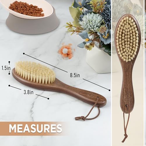 Soft Cat Brush (White Boar Bristle)