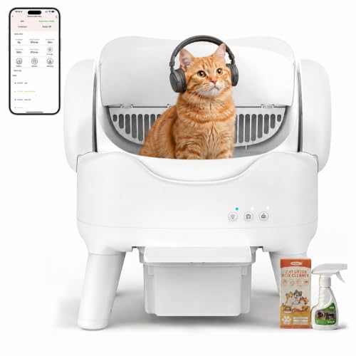 Self Cleaning Litter Box with APP