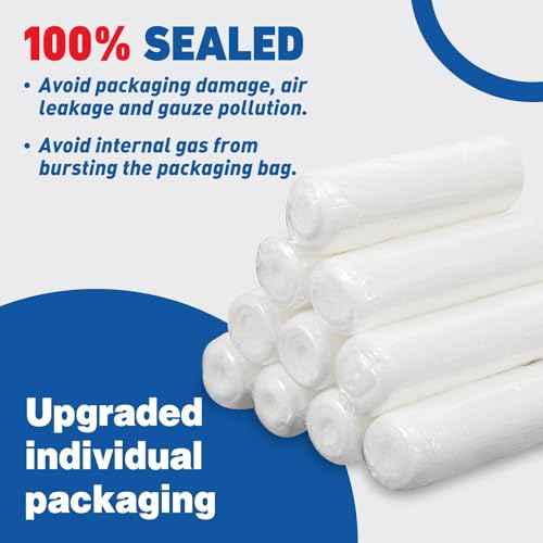 200 Pack Gauze Rolls Bandages (200p / 3IN)