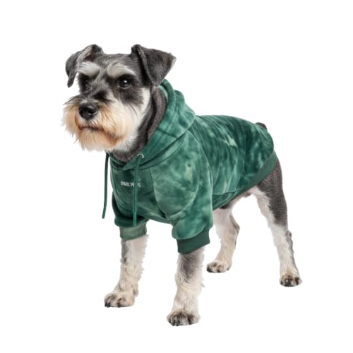 Dog Hoodie Buttery (Green Skydye / Medium)