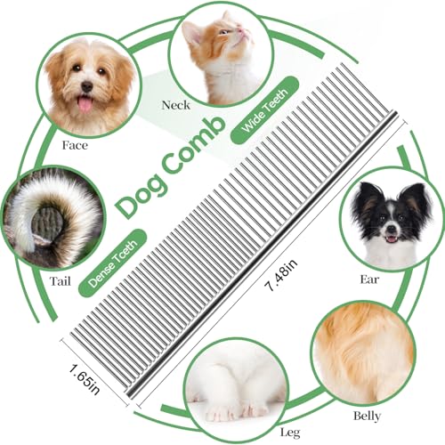 Dog & Cat Brush (4PCS-Blue)