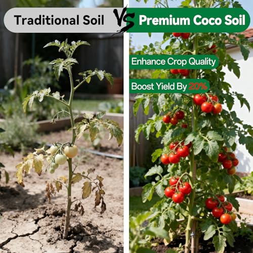 10 Pcs Coco Coir Brick for Plants (10pcs)