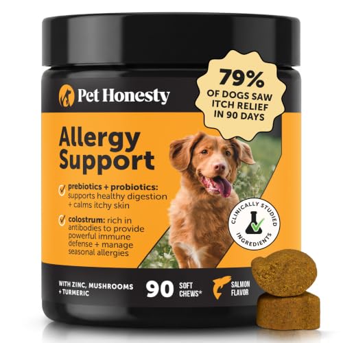 Dog Allergy Chews for Itch & Allergy Relief (90 Count)