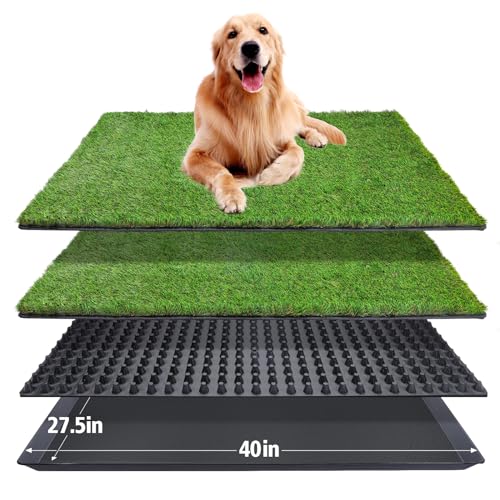 Dog Grass Pad with Tray