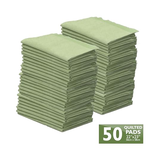 Wee Wee Superior Performance Eco Bamboo Dog Pee Pads (50 Count)