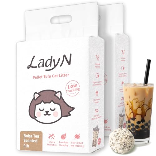 Pellet Tofu Cat Litter (9lb x 2bags)