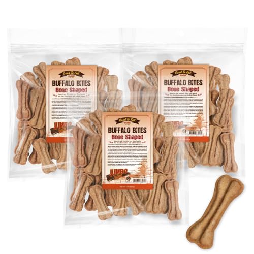 Natural Buffalo Dog Treats (4.5 Pound (Pack of 1))