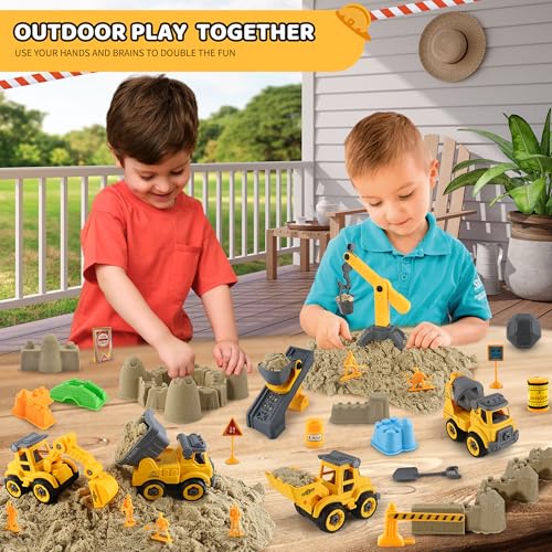 43 Piece Construction Sensory Playset