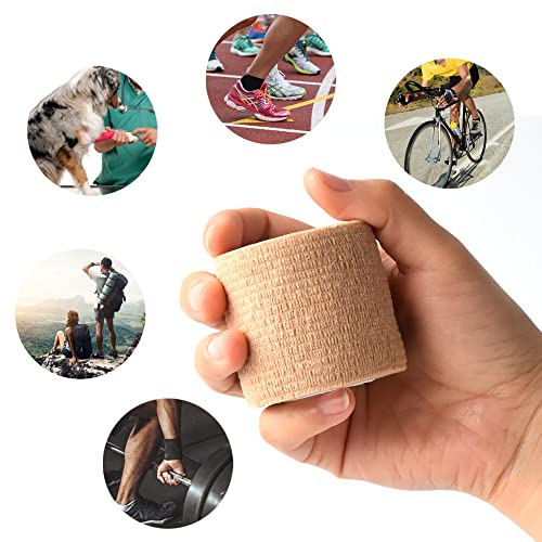 2 Inches Self Adhesive Bandage Wrap (2 Inch / Skin Color)