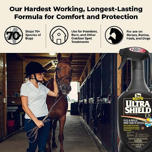UltraShield EX Insecticide & Repellent (32oz Sprayer + 128oz Refill Combo)