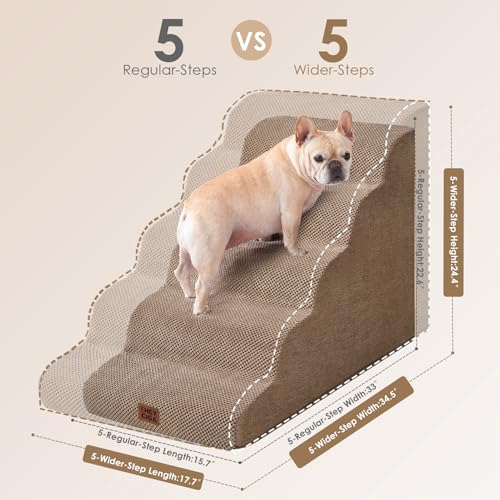 Curved Dog Stairs Ramp