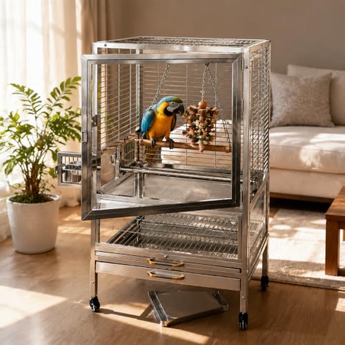 Parrot Bird Cage (50x40x76cm)