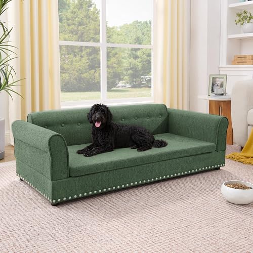 55" Dog Sofa for Medium to Large Dogs (55 inch-2 / Green)