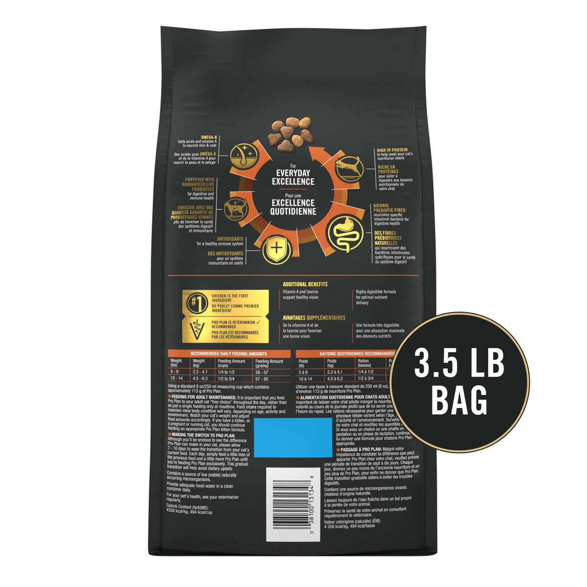 High Protein Cat Food with Probiotics