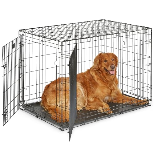 Midwest 42 Inch Double Door iCrate (Black - Double Door)