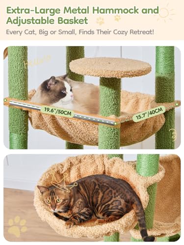 Tall Cat Tree (Cactus / 76 Inches)