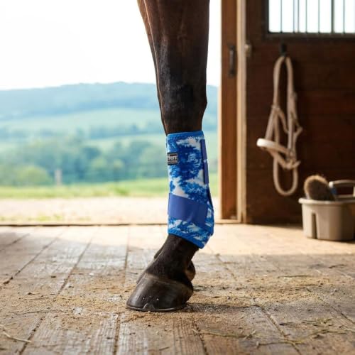 Expression Protective Horse Boots (Equestrian Toile / Large)