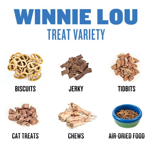 Winnie Lou Bison Burger Jerky Dog Treats (2.5 Ounce (Pack of 2))