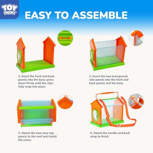 Bug Catcher for Kids (12 Pcs-orange)