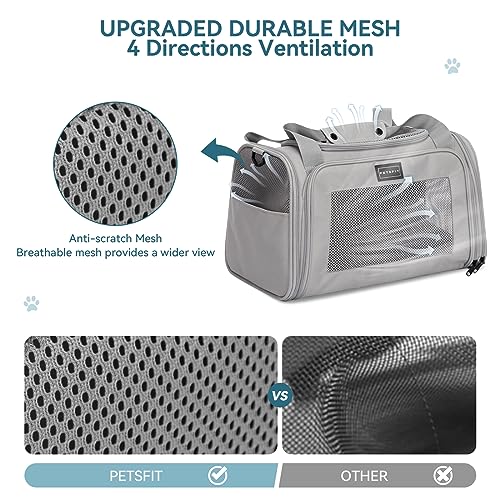Dog Carrier Cat Carriers (20.0"L x 13.0"W x 13.0"H / New Grey)