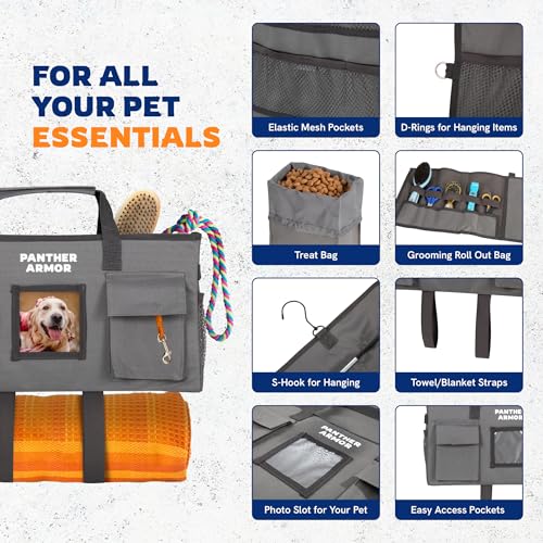 Dog Travel Bag (Grey)