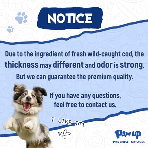 Dog Treats Cod Skin Rolls (8 Ounce (Pack of 1))