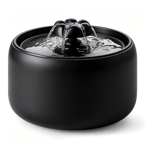 Premium Ceramic Cat Water Fountain W03 Lite